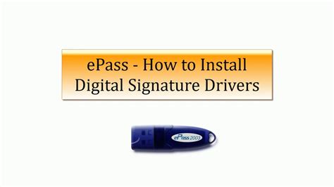 epass smart card driver|Digital Signature Software & eToken Drivers .